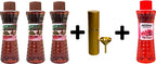 Abzehk Eau de Cologne Kastanje 400ml 3x + Parfumverstuiver 1x + Eau de Cologne Adige Druppel 400ml 1x - afbeelding 1