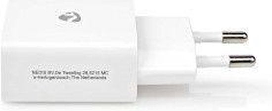 Nedis Oplader - 12 W - 1x 2.4 A - Outputs: 1 - USB-A - Geen Kabel Inbegrepen - Single Voltage Output - Wit - afbeelding 10