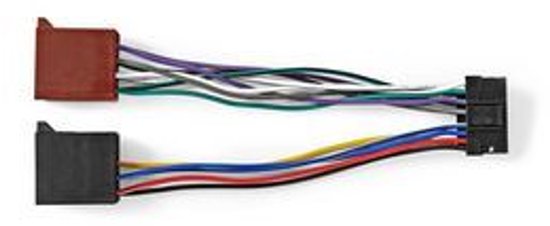 Nedis ISO-Kabel voor Autoradio - Geschikt voor Sony - 0.15 m - Rond - PVC - Polybag - afbeelding 7
