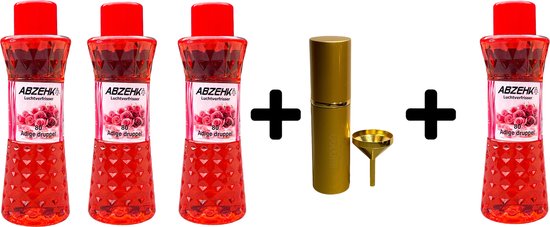 Abzehk Eau de Cologne Adige Druppel 400ml 3x + Parfumverstuiver 1x + Eau de Cologne Adige Druppel 400ml 1x - afbeelding 1