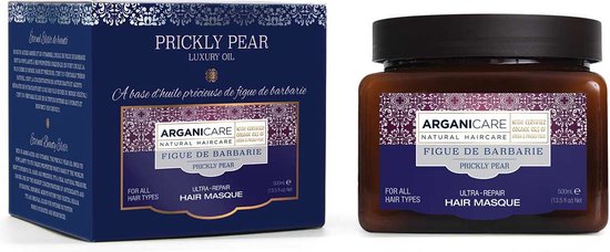 Arganicare Prickly Pear 500ml haarmasker Unisex - afbeelding 1