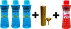 Abzehk Eau de Cologne Menthe & Ice 400ml 3x + Parfumverstuiver 1x + Eau de Cologne Adige Druppel 400ml 1x - afbeelding 1