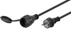 Nedis Verlengkabel Male - Female - Type-F (CEE 7/7) - Randaarde stekker - 10.0 m - 3680 W - 250 V AC 50/60 Hz - Soort aarding: Zijcontacten - Hoek van stopcontact: 90 ° - IP44 - H07RN-F 3G 1.5 mm² - afbeelding 7