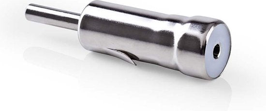 Nedis Connector voor Auto-Antenne - Recht - Male - Koper - 50 Ohm - Druk op - Metaal - Zilver - 10 Stuks - Envelop - afbeelding 3