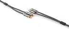 Nedis Stereo-Audiokabel - 2x RCA Male - 2x RCA Male - Verguld - 1.00 m - Rond - Grijs / Gun Metal Grijs - Cover Window Box - afbeelding 11