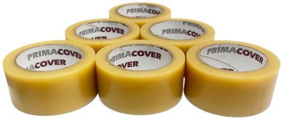 6x Primacover PE - MULTI Tape, Transparante Universele Montagetape voor oa Stucloper etc, laat geen resten achter 50mm x 33 mtr. - afbeelding 3