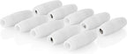 Nedis Satelliet- en Antenne-Adapter - Schroefklem - Schroefklem - Vernikkeld - 75 Ohm - Recht - ABS - Wit - 10 Stuks - Envelop - afbeelding 3