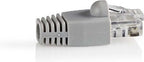 Nedis RJ45-Connector - Male - Solid UTP CAT6 - Recht - Verguld - 10 Stuks - PVC - Grijs - Doos - afbeelding 14