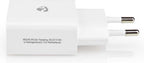 Nedis Oplader - 12 W - 1x 2.4 A - Outputs: 1 - USB-A - Lightning 8-Pins (Los) Kabel - 1.00 m - Single Voltage Output - Wit - afbeelding 6