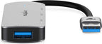 Nedis USB-Hub - USB-A Male - 4x USB A Female - 4-Poorts poort(en) - USB 2.0 / USB 3.2 Gen 1 - USB Gevoed - afbeelding 5