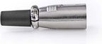 Nedis XLR-Connector - Recht - Male - Vernikkeld - Solderen - Diameter kabelinvoer: 7.0 mm - Metaal - Zilver - 25 Stuks - Envelop - afbeelding 8