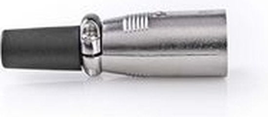 Nedis XLR-Connector - Recht - Male - Vernikkeld - Solderen - Diameter kabelinvoer: 7.0 mm - Metaal - Zilver - 25 Stuks - Envelop - afbeelding 8