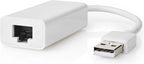 Nedis USB-netwerkadapter - USB 2.0 - 100 Mbps - USB-A Male - RJ45 Female - 0.20 m - Rond - Verguld - Koper - Wit - Envelop - afbeelding 2