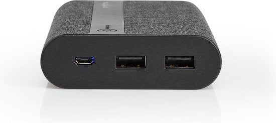 Nedis Powerbank - 15000 mAh - 2x 2.0 A - Outputs: 2 - Output: 2x USB-A - Inputs: 1x Micro USB - Lithium-Polymeer - afbeelding 5