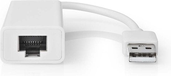 Nedis USB-netwerkadapter - USB 2.0 - 100 Mbps - USB-A Male - RJ45 Female - 0.20 m - Rond - Verguld - Koper - Wit - Envelop - afbeelding 5