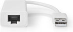 Nedis USB-netwerkadapter - USB 2.0 - 100 Mbps - USB-A Male - RJ45 Female - 0.20 m - Rond - Verguld - Koper - Wit - Envelop - afbeelding 5