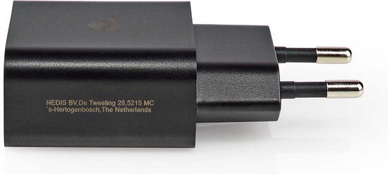Nedis Oplader - 12 W - 1x 2.4 A - Outputs: 1 - USB-A - Geen Kabel Inbegrepen - Single Voltage Output - Zwart - afbeelding 7