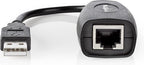 Nedis Actieve USB 2.0-Verlengkabel A F BK - afbeelding 31
