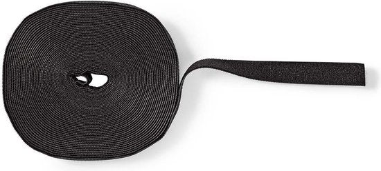 Nedis Klittenband op Rol - 910 x 1.6 cm - Zwart - afbeelding 8