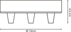 Light Depot - Plafondkap Metaal - Rond - 3 lichts - afbeelding 13