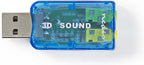 Nedis Geluidskaart - 5.1 - USB 2.0 - Microfoonaansluiting: 1x 3.5 mm - Headset-aansluiting: 3.5 mm Male - afbeelding 4