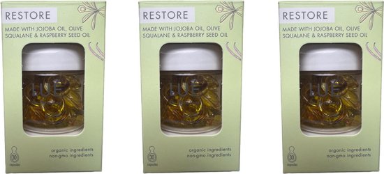 LUÉ by Jean Seo RESTORE to-go 30 capsules - 3 stuks - afbeelding 1