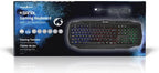 Nedis Bedraad Gaming Toetsenbord - USB 2.0 - Membrane Toetsen - LED - US internationaal - US Internationaal - USB Gevoed - Lengte stroomkabel: 1.50 m - Gaming - afbeelding 12
