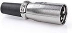 Nedis XLR-Connector - Recht - Male - Vernikkeld - Solderen - Diameter kabelinvoer: 7.0 mm - Metaal - Zilver - 25 Stuks - Envelop - afbeelding 9