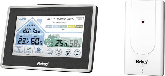 Mebus 01026 01026 Draadloos weerstation - afbeelding 4