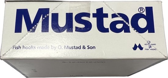 1000 x Mustad Vishaak Size 4 Ref: 77004NP-BN - afbeelding 2