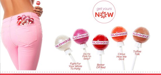 Flickable Luxe Lip Gloss Pop - Better Off Red 01 - set van 3 - afbeelding 5