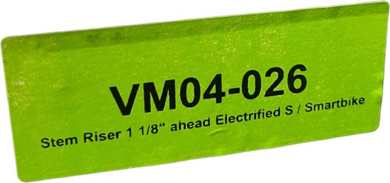 VanMoof originele Stuurverhoger (Stem Riser 1 1/8 Ahead Electrified S, Smartbike en Andere Modellen) - afbeelding 5