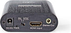Nedis HDMI-Converter - HDMI Input - Scart Female - 1-weg - 480i - 18 Gbps - Metaal - Antraciet - afbeelding 12