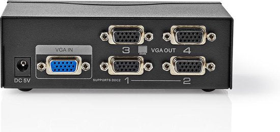 VGA splitter | 4-Poorts | Maximale resolutie: 1920x1440 - afbeelding 2