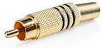 Nedis RCA-Connector - Recht - Male - Verguld - Soldeer - Diameter kabelinvoer: 7.0 mm - Metaal - Goud / Zwart - 25 Stuks - Polybag - afbeelding 6