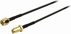 Antennekabel | SMA Male (Omgekeerde Polariteit) - SMA Female (Omgekeerde Polariteit) | m | Zwart - afbeelding 8