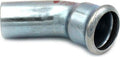 Steelpres C-staal M 42mm persfitting bocht MF 45° - afbeelding 1