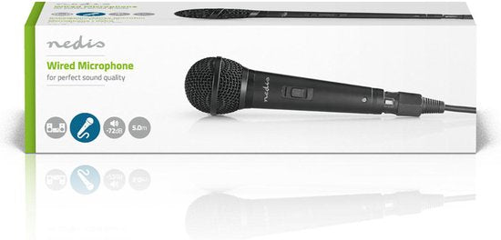 Nedis bedrade microfoon - XLR - 6,35mm Jack - metaal / - 5 meter - afbeelding 13