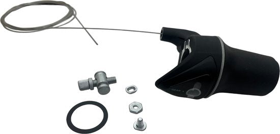 VanMoof Draaiversteller 3-speed (made by Sturmey Archer) incl Kabel 195 cm en Toebehoren zie foto's - afbeelding 1