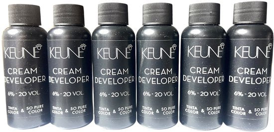 Keune 6 % (20 vol) Peroxide 6 x 60 ml - afbeelding 1