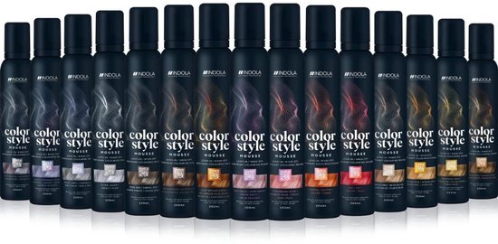 Indola - Indola Color Style Mousse Dark Blonde 200ml - afbeelding 1