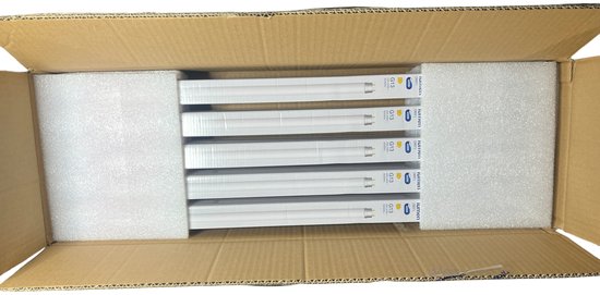 10 x Energetic T8 Led 9w Daglicht 6500K G13 60 cm - afbeelding 6