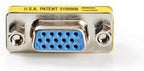 Nedis VGA-Adapter - VGA Female 15p - VGA Female 15p - Vernikkeld - Recht - Metaal - Metaal - Polybag - afbeelding 6