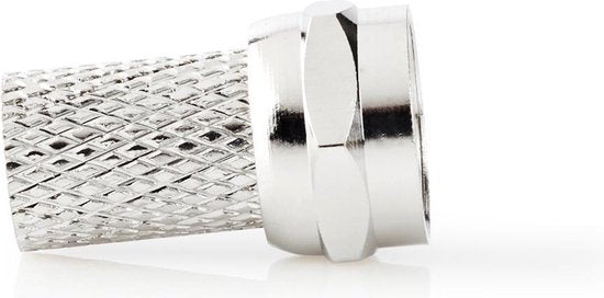 F-connector | Mannelijk | Voor 6,8mm-coaxkabels | 25 stuks | Metaal - afbeelding 35