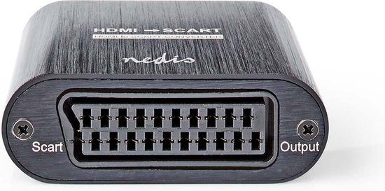 Nedis HDMI-Converter - HDMI Input - Scart Female - 1-weg - 480i - 18 Gbps - Metaal - Antraciet - afbeelding 1