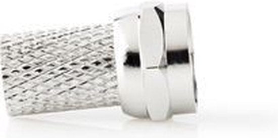 F-connector | Mannelijk | Voor 6,8mm-coaxkabels | 25 stuks | Metaal - afbeelding 43
