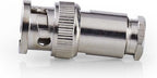 BNC-connector | Mannelijk | Voor 5,0mm-coaxkabels | 25 stuks | Metaal - afbeelding 1