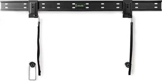 Nedis Vaste TV-Muurbeugel - 43 - 90 " - Maximaal schermgewicht: 50 kg - Minimale muurafstand: 14.5 mm - Staal - Zwart - afbeelding 1