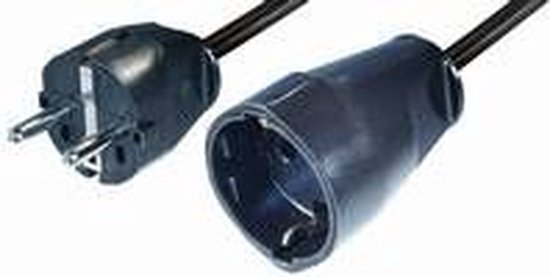 Nedis electriciteitssnoer Zwart m Netstekker type E CEE7/4 - afbeelding 9