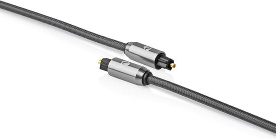 Nedis Digitale Audiokabel | TosLink Male - TosLink Male | Gun Metal Grey | Gevlochten Kabel - afbeelding 10